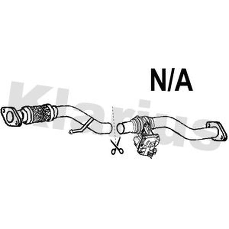 Klarius Exhaust Pipe OD DN761M
