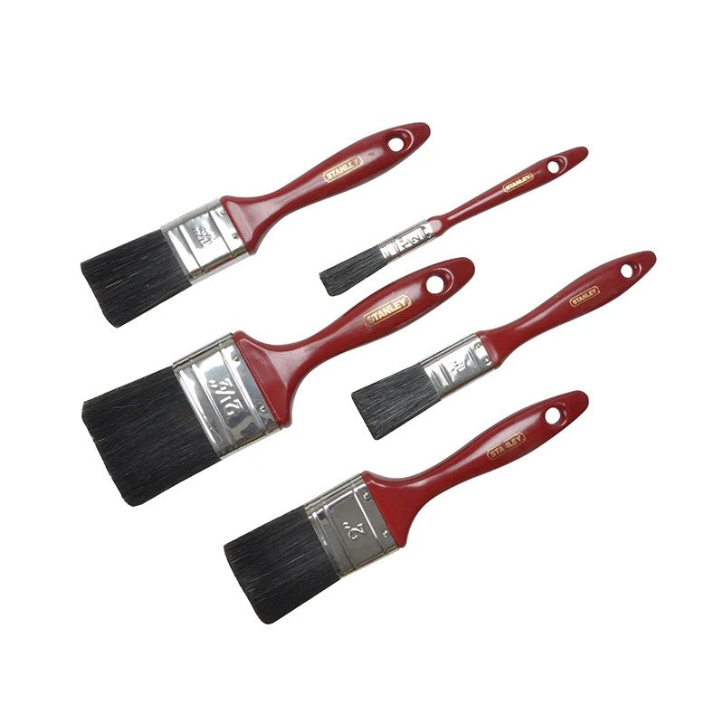 STANLEY® Hand Tools Decor Paint Brush Set of 5 12 25 37 50 & 62mm - STPPIS5Z