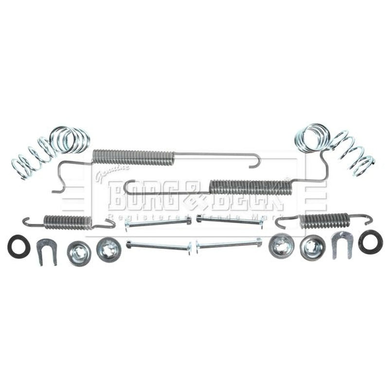 Borg & Beck Brake Shoe Accessory Kit Rear BBK6349