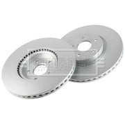 Borg & Beck 2 x Vented Front Brake Discs BBD5348