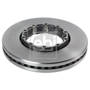 Febi 2 x Internally Vented Rear Brake Discs 105975