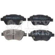 Key Parts 4 x Front Brake Pad Set KBP2000
