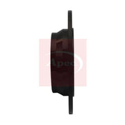 Apec 2 x Solid Rear Brake Discs DSK3012