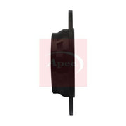 Apec 2 x Solid Rear Brake Discs DSK3012