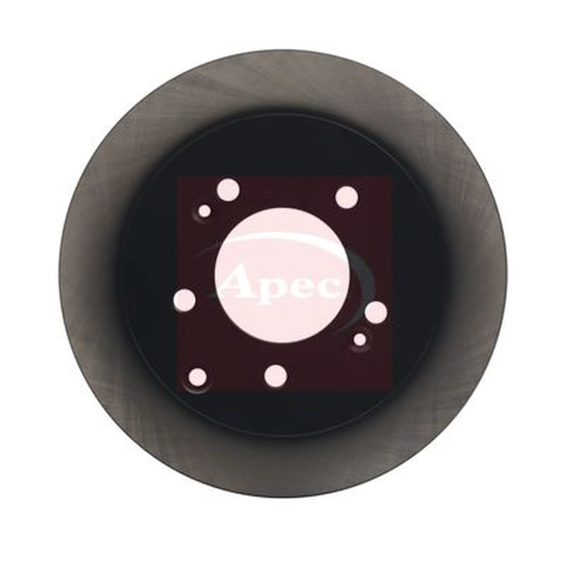 Apec 2 x Solid Rear Brake Discs DSK2766