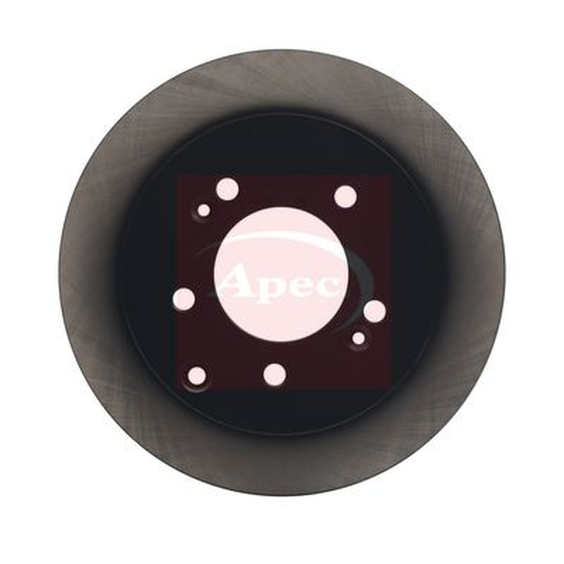 Apec 2 x Solid Rear Brake Discs DSK2766
