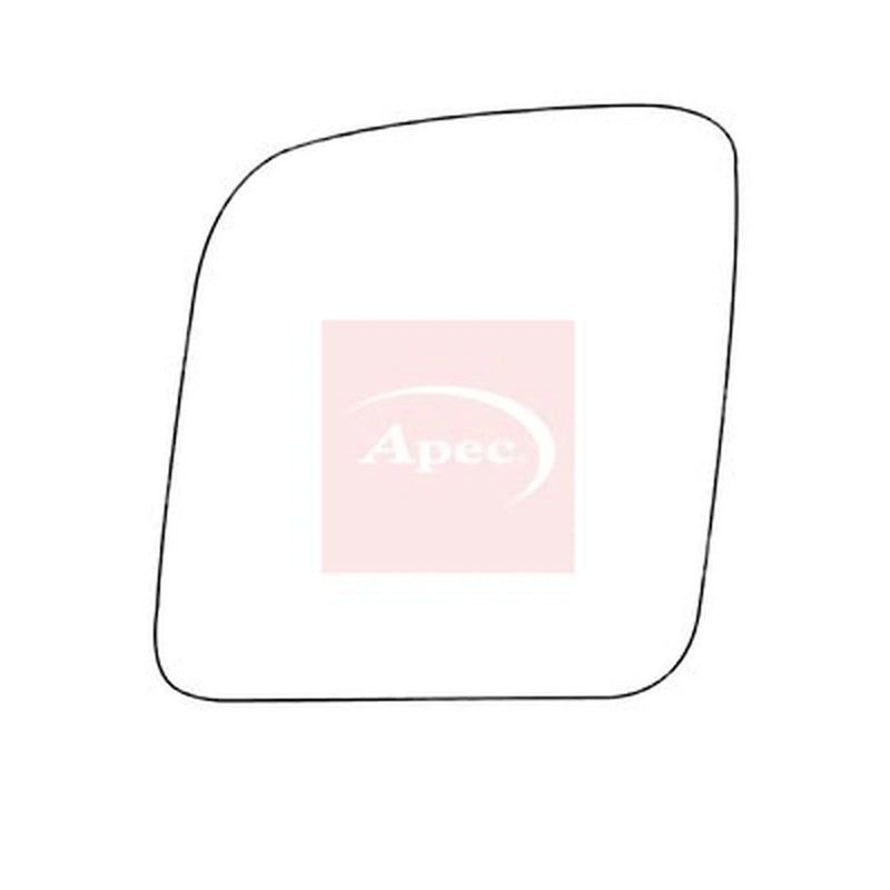 Apec Exterior Wing Mirror Glass Left AMS2825