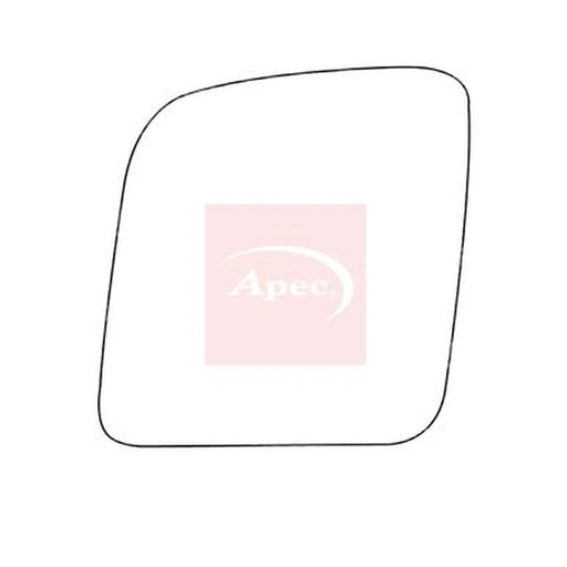 Apec Exterior Wing Mirror Glass Left AMS2825