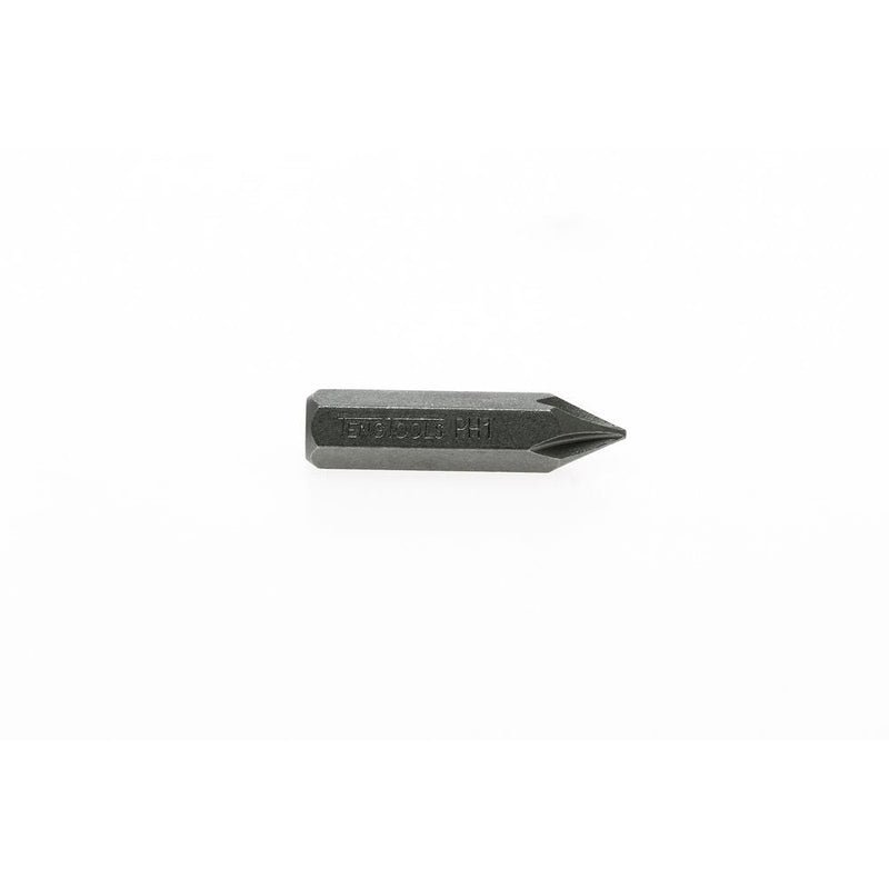 Teng Tools Impact Driver Bits PH1 5/16" Hex S2 Steel 40mm