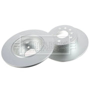 Borg & Beck 2 x Rear Brake Discs BBD5084