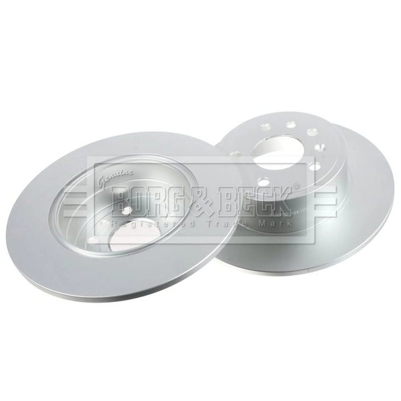 Borg & Beck 2 x Rear Brake Discs BBD5084