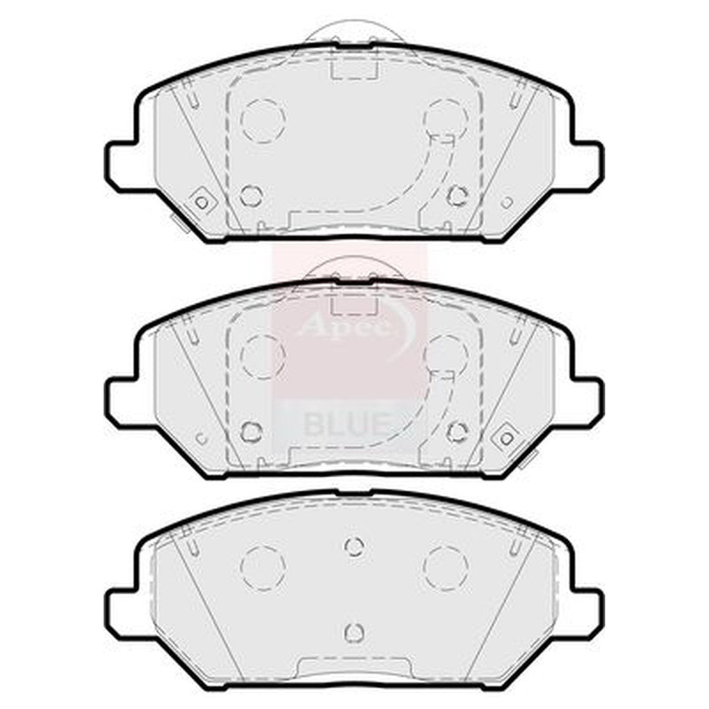 Apec Front Brake Pad Set PD3914