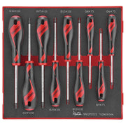 Teng Tools Screwdriver Set TX FOAM2 9 Pieces