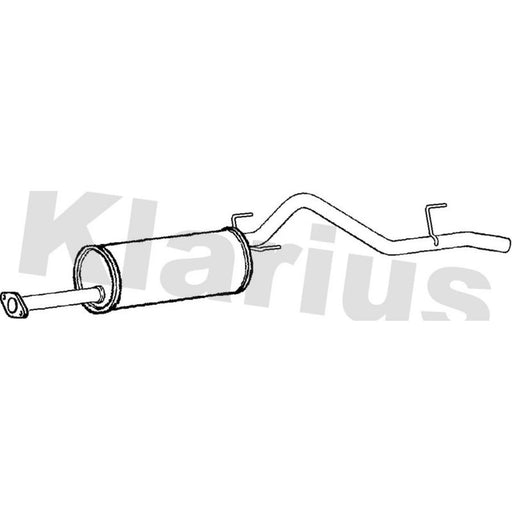 Klarius Box With Tail Pipe Rear TY751H