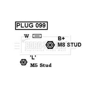 Borg & Beck Car Alternator 12V BBA2288