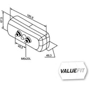 Hella Tail Light / Lamp P21/5W Left 2SD 357 033-001