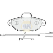 NAPA Front Brake Pad Set NBP1062