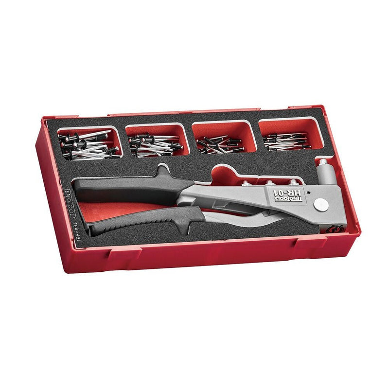 Teng Tools Rivet Gun Set FOAM1 81 Pieces
