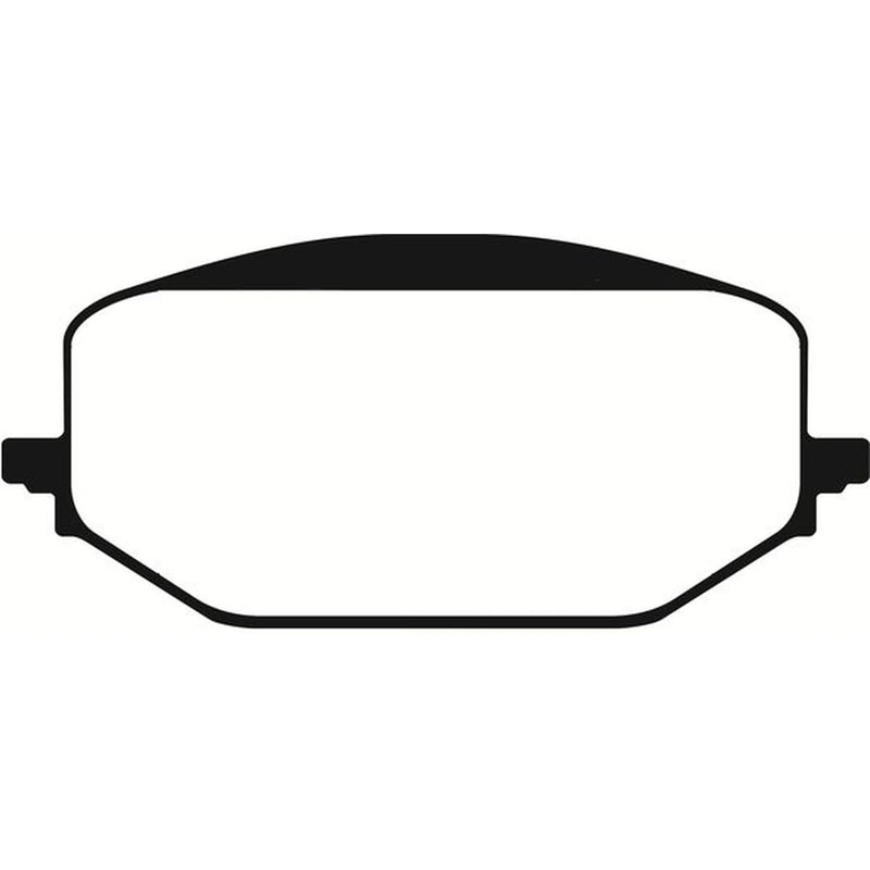 Abtex Front Brake Pad Set PLU4716