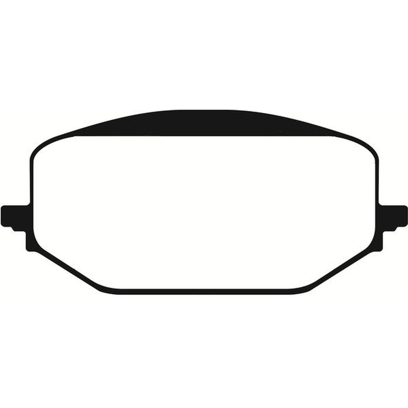 Abtex Front Brake Pad Set PLU4716