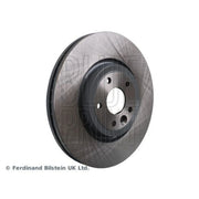 Blue Print 2 x Internally Vented Front Brake Discs ADJ134368