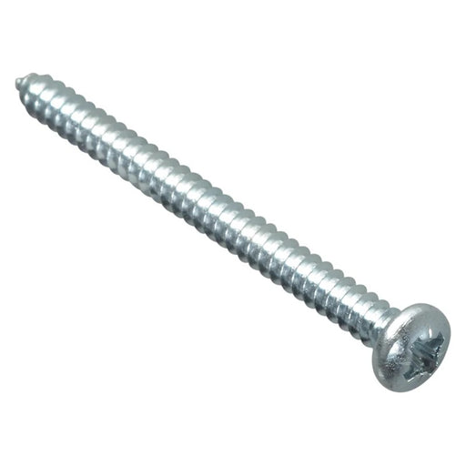 ForgeFix Self-Tapping Screw Pozi Compatible Pan Head ZP 2in x 8 ForgePack 12