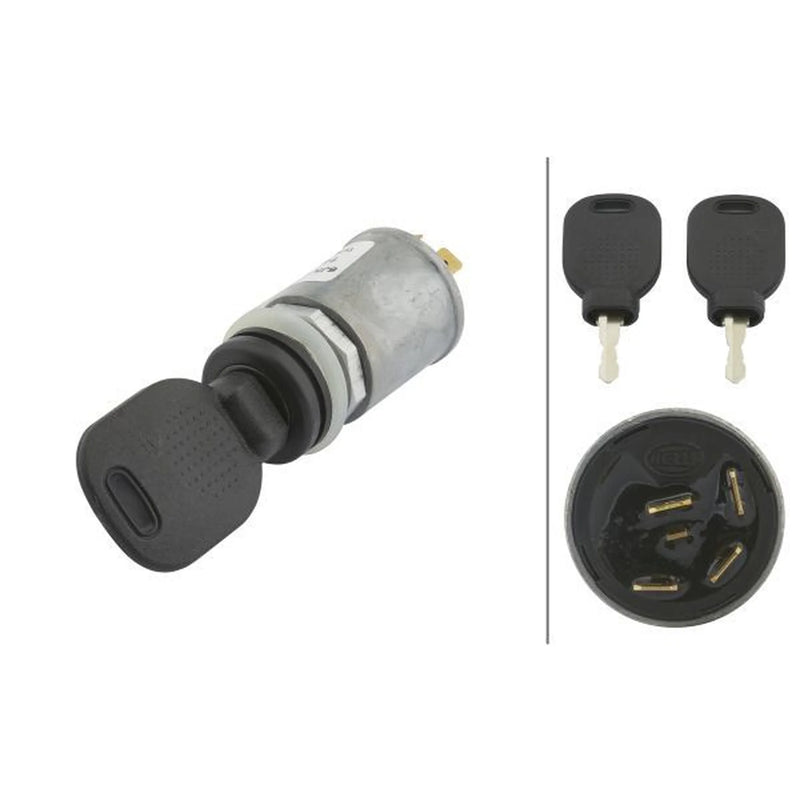 Hella Ignition Key Switch 6JK 007 232-011