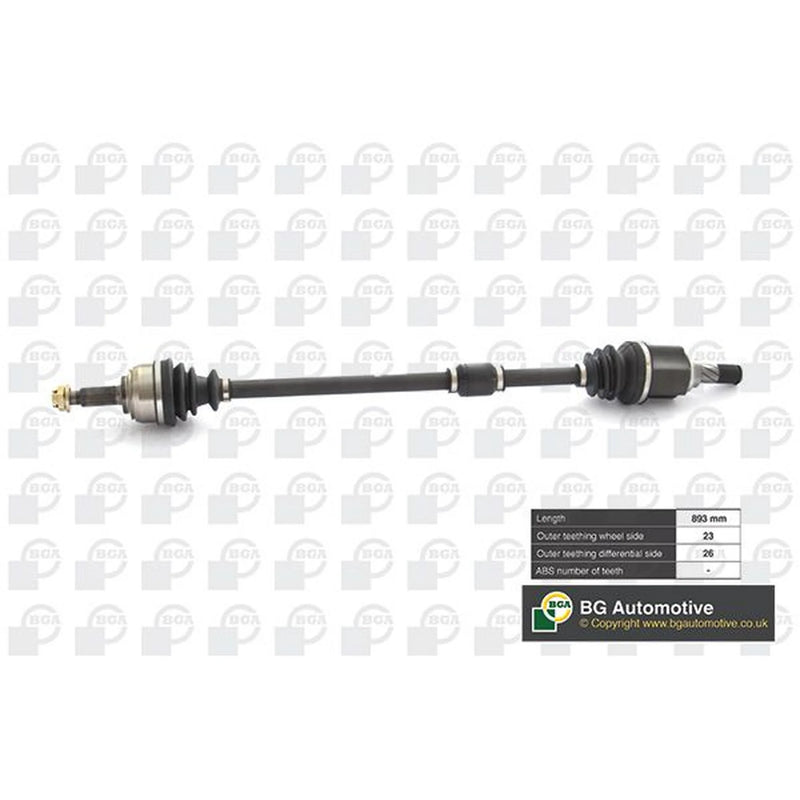 BGA CV Drive Shaft Driveshaft Front Right DS6310R