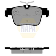 NAPA Rear Brake Pad Set NBP1967