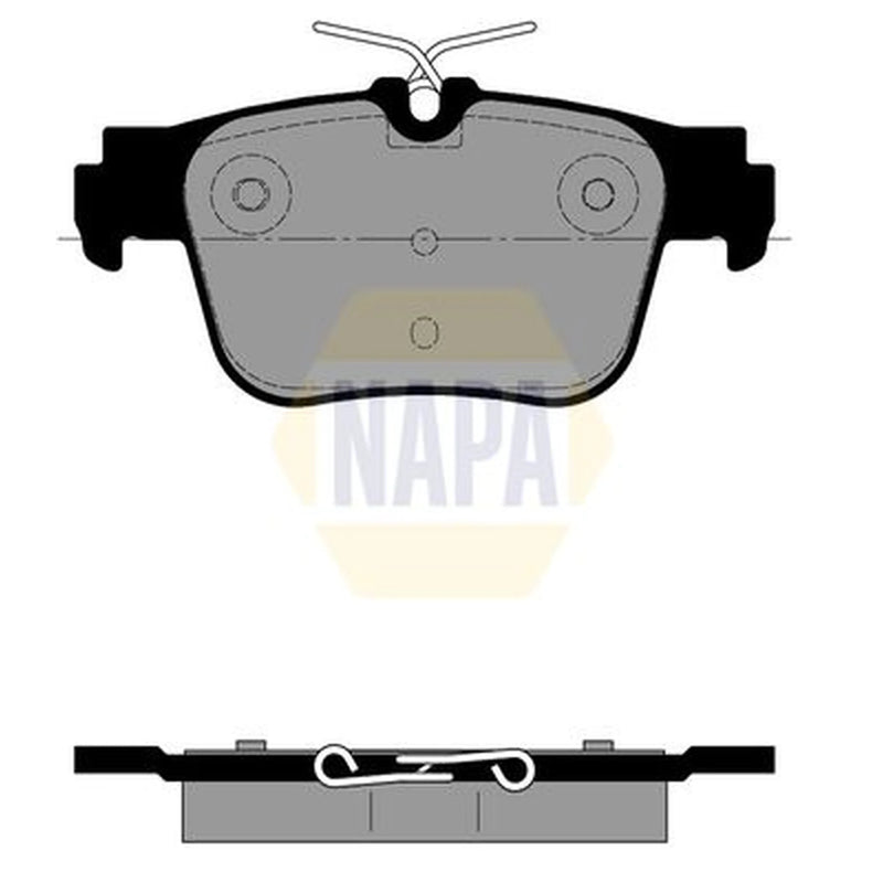 NAPA Rear Brake Pad Set NBP1967