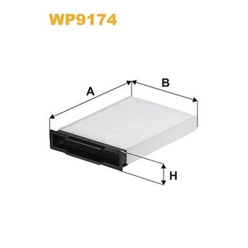 WIX Cabin Air Filter (Pollen Filter) WP9174