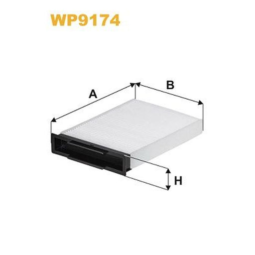 WIX Cabin Air Filter (Pollen Filter) WP9174