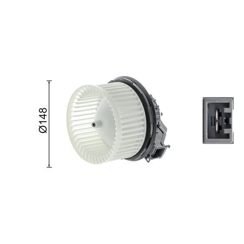 Mahle Heater Blower Fan AB 239 000P