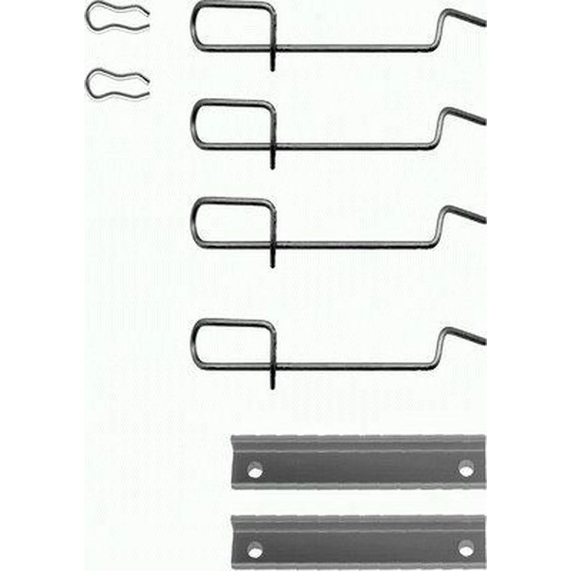 Mintex Brake Pad Accessory Fitting Kit Front MBA992