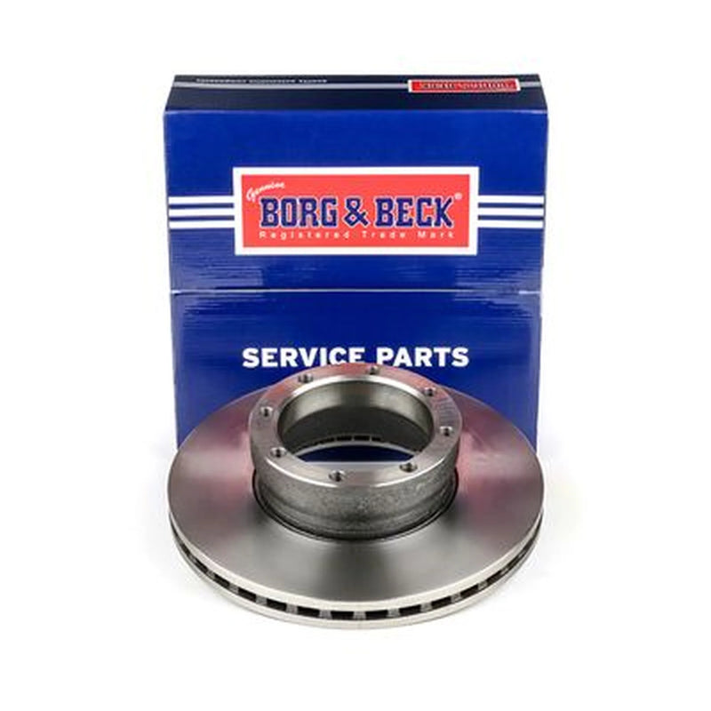 Borg & Beck 2 x Vented Front Brake Discs BBD32890