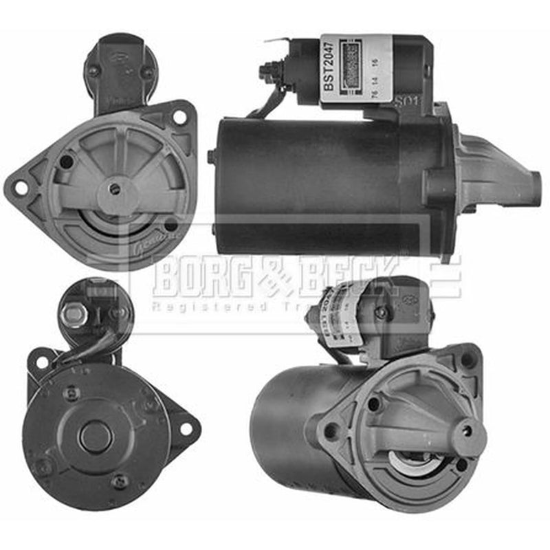 Borg & Beck Starter Motor 12V 0.8kW 8 Teeth BST2047