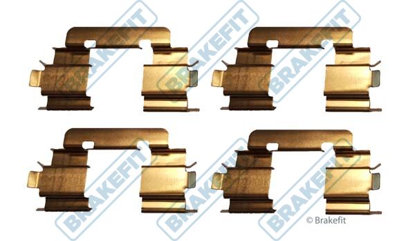 Apec Brake Pad Accessory Fitting Kit Front