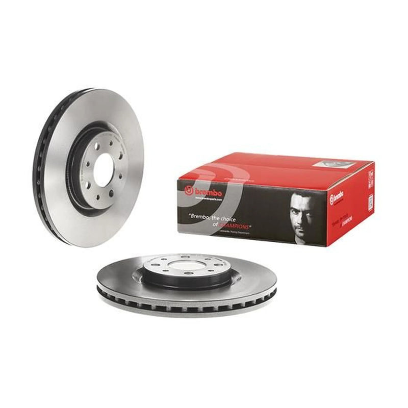 Brembo 2 x Internally Vented Front Brake Discs 09.5180.31