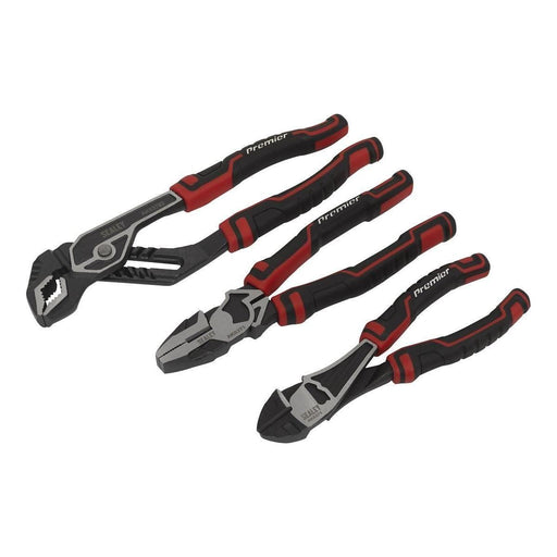 Sealey Pliers Set High Leverage 3pc AK8377 Sealey  - Town Parts