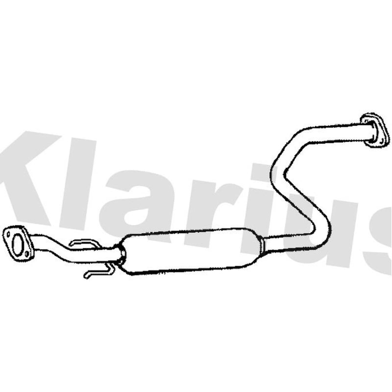 Klarius Box With Centre Pipe Centre RR317D