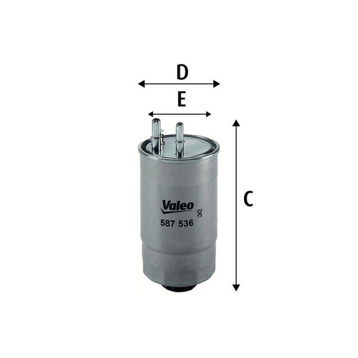 Valeo Fuel Filter Element 587536