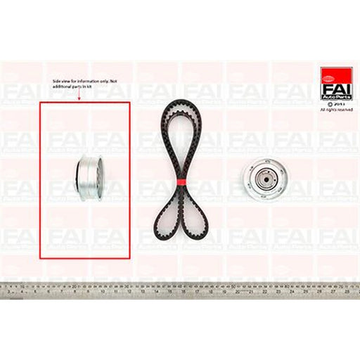 FAI Timing Belt Kit with Rollers TBK90