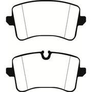 Abtex Rear Brake Pad Set PLU2448
