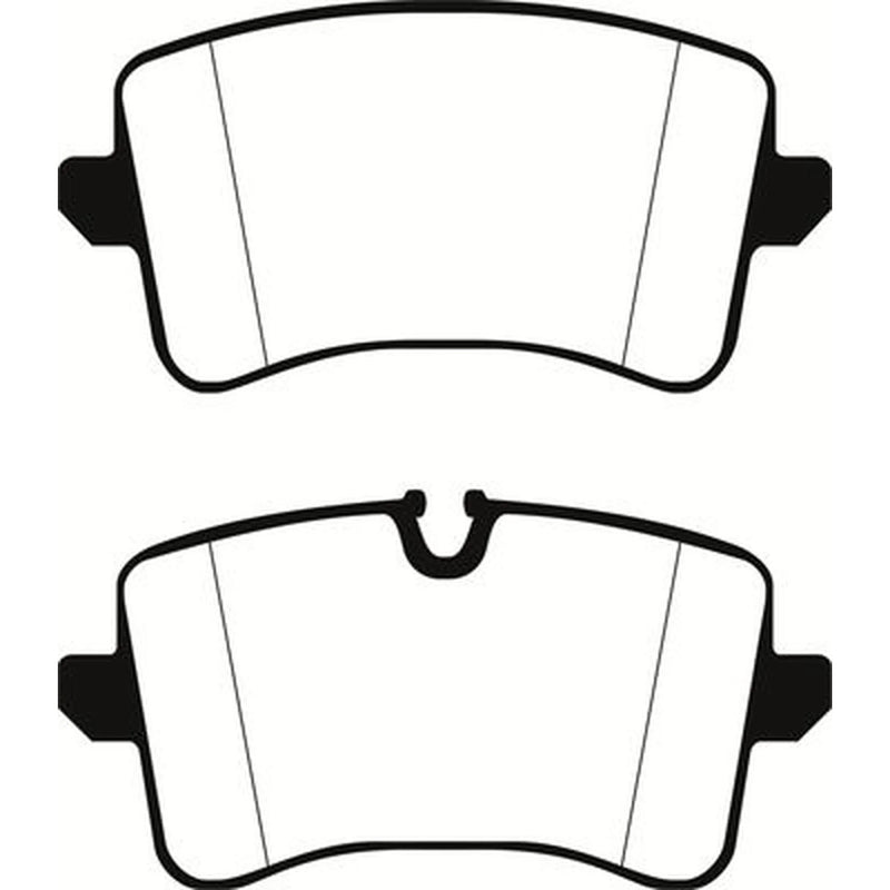 Abtex Rear Brake Pad Set PLU2448