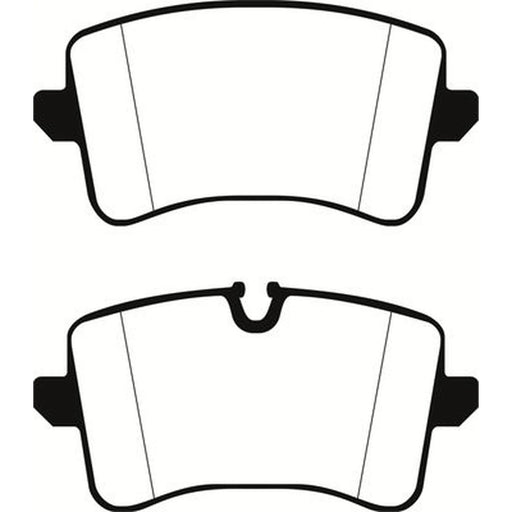 Abtex Rear Brake Pad Set PLU2448