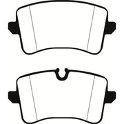 Abtex Rear Brake Pad Set PLU2448