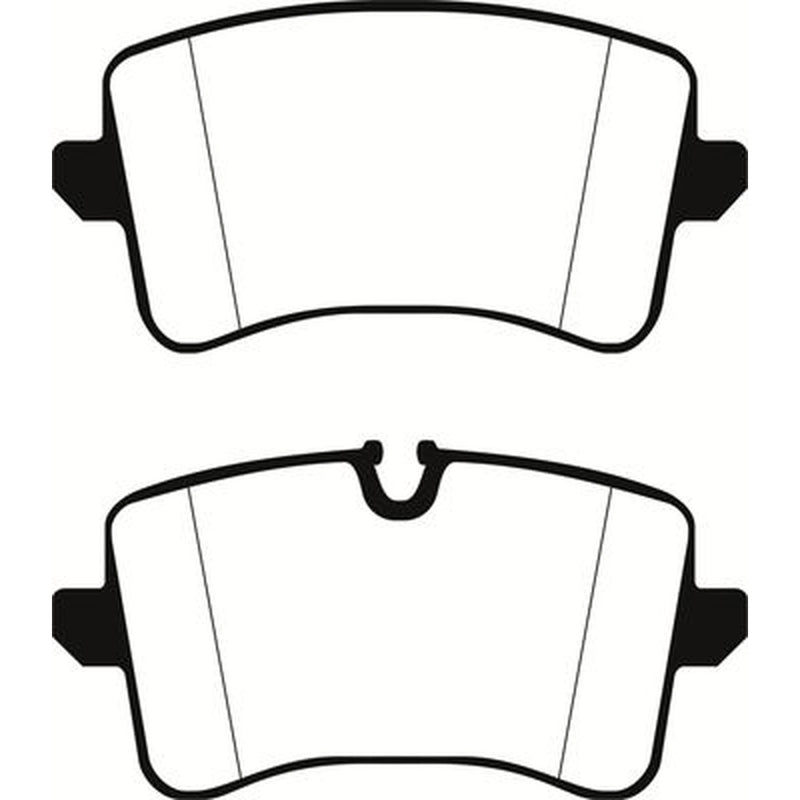 Abtex Rear Brake Pad Set PLU2448