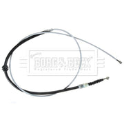 Borg & Beck Handbrake Cable Left Rear BKB3965