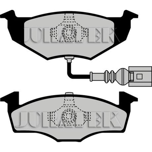 Juratek Front Brake Pad Set JCP1634