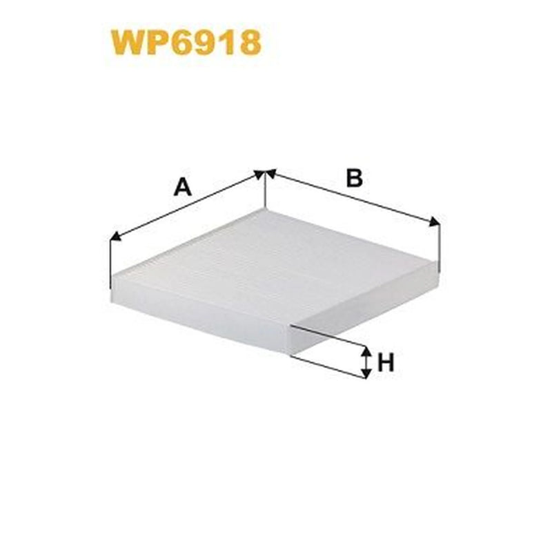 WIX Cabin Air Filter (Pollen Filter) WP6918